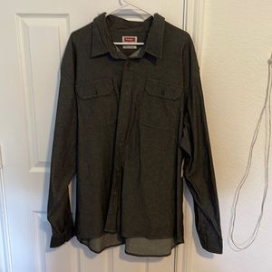 Wrangler NWT long sleeve button down, 3XL